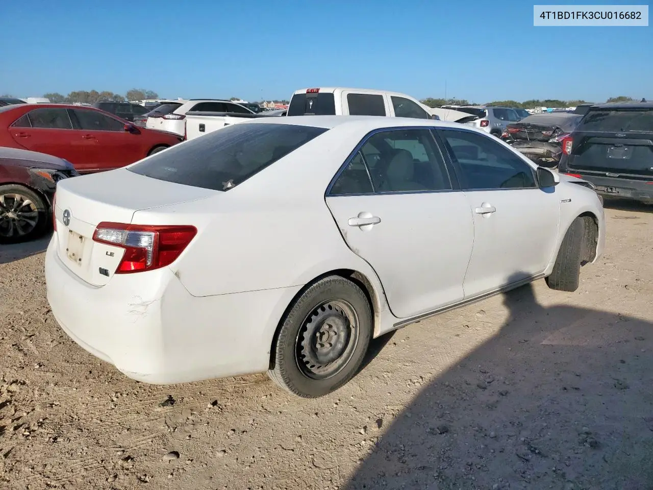 4T1BD1FK3CU016682 2012 Toyota Camry Hybrid