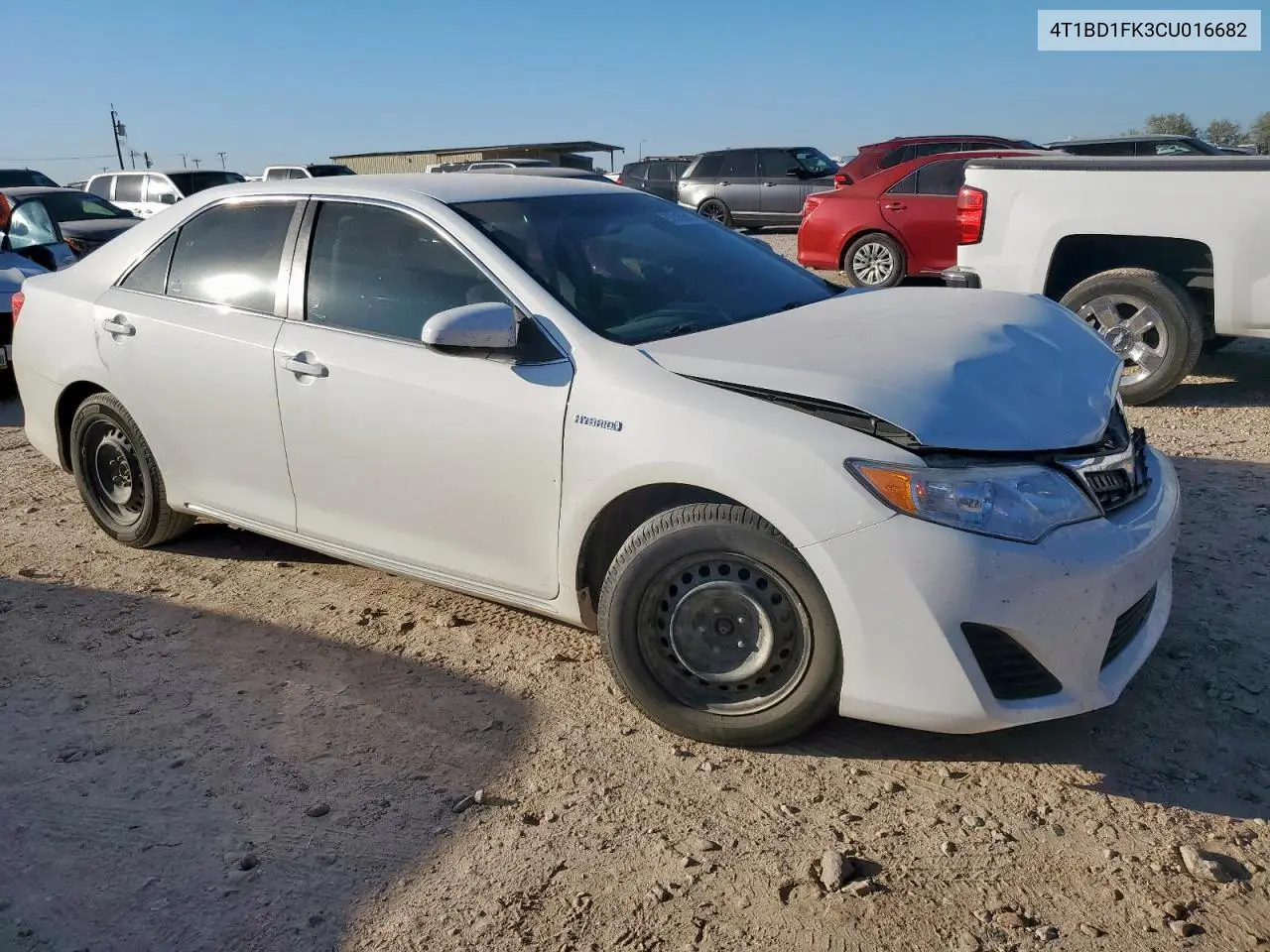4T1BD1FK3CU016682 2012 Toyota Camry Hybrid