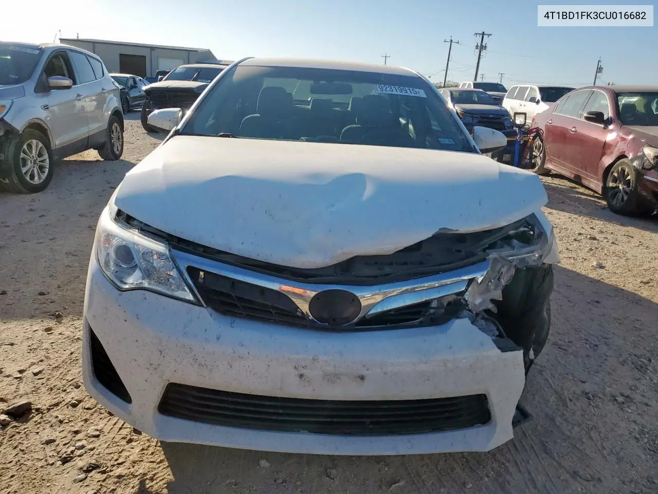 4T1BD1FK3CU016682 2012 Toyota Camry Hybrid