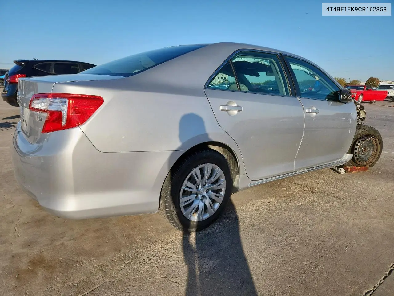 4T4BF1FK9CR162858 2012 Toyota Camry Base
