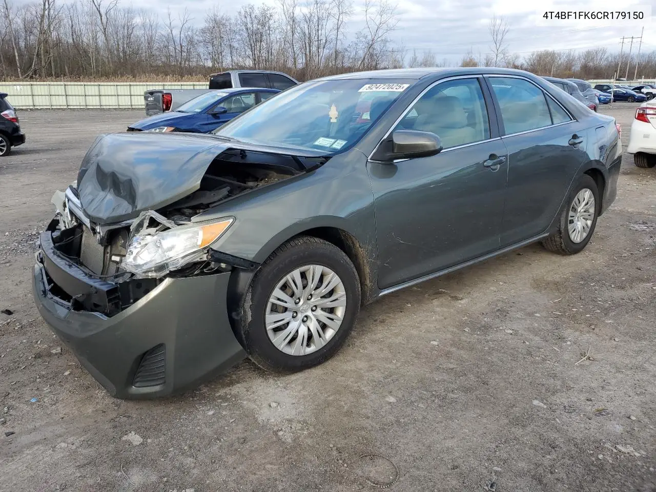 4T4BF1FK6CR179150 2012 Toyota Camry Base