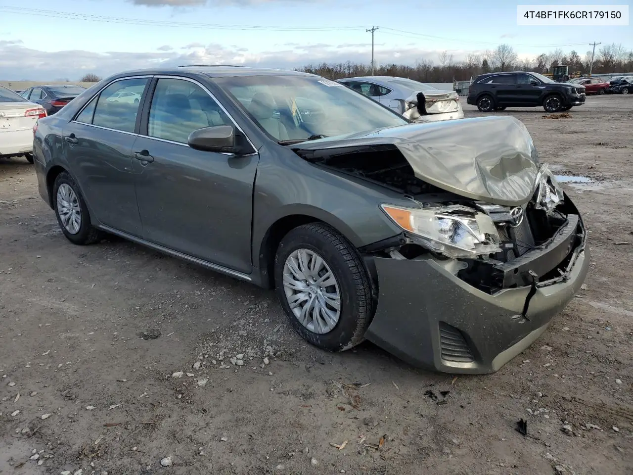 4T4BF1FK6CR179150 2012 Toyota Camry Base