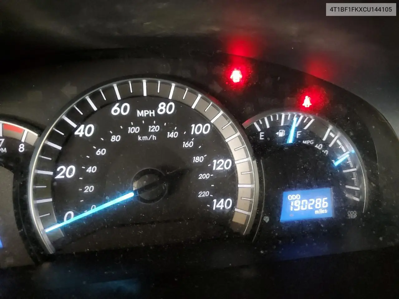 4T1BF1FKXCU144105 2012 Toyota Camry Base