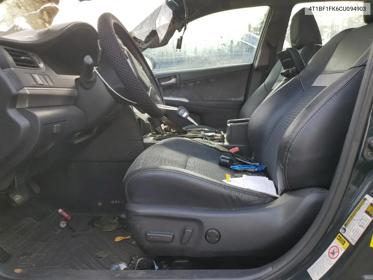 4T1BF1FK6CU094903 2012 Toyota Camry Base