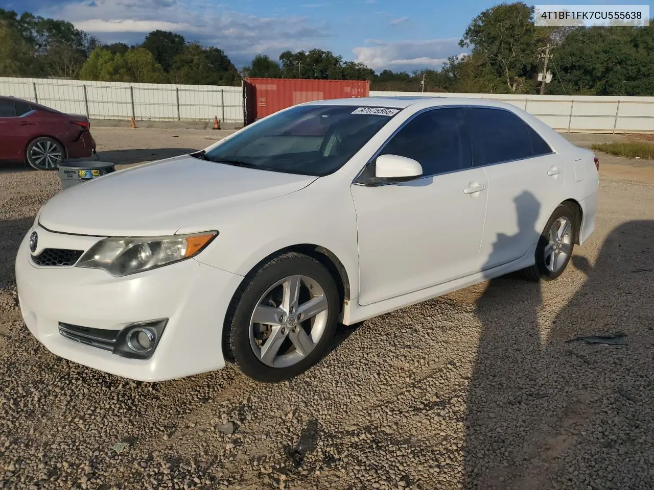 4T1BF1FK7CU555638 2012 Toyota Camry Base