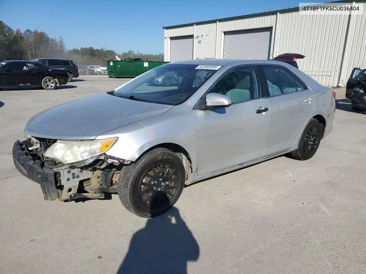 4T1BF1FK6CU036404 2012 Toyota Camry Base