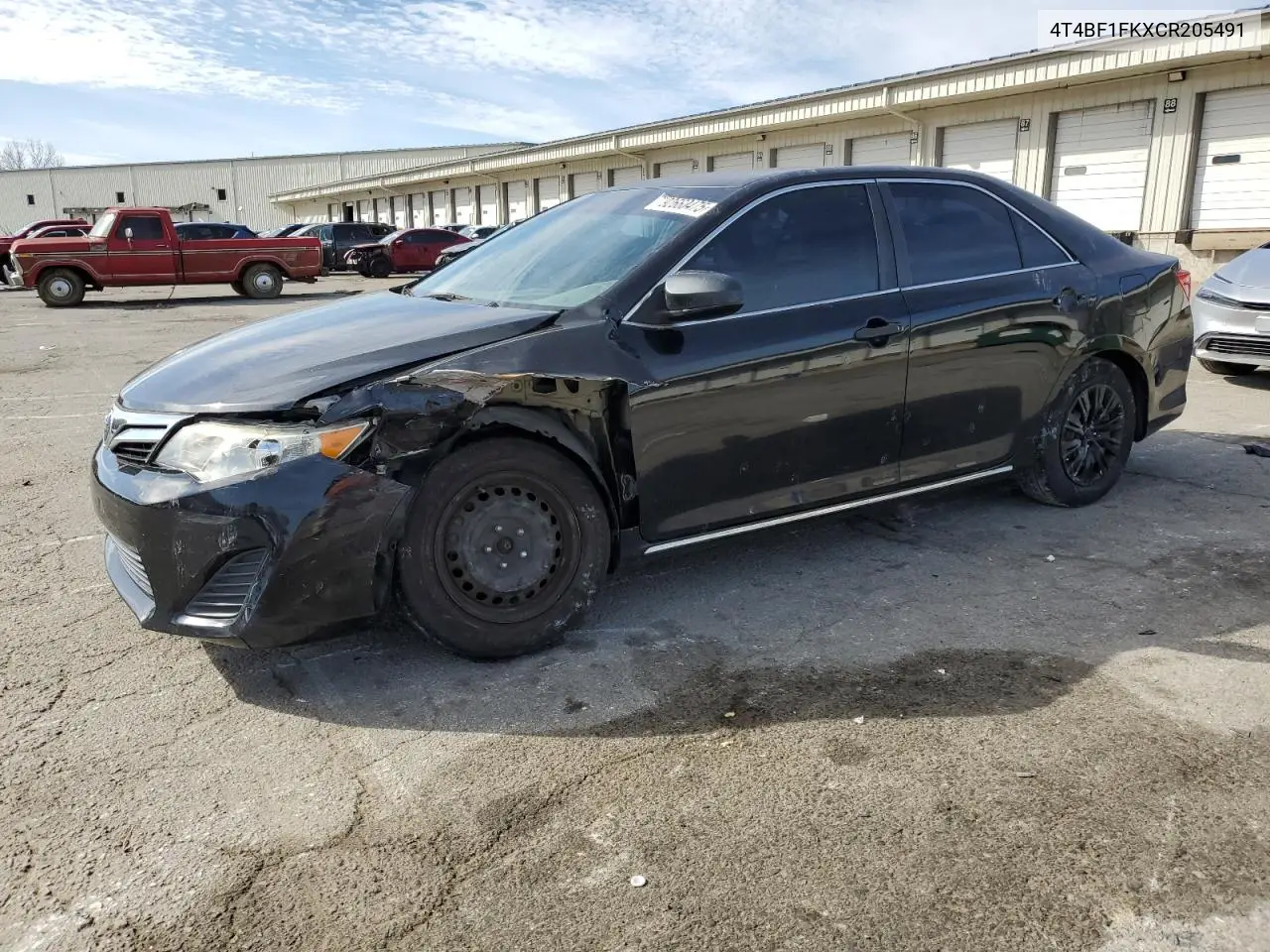 4T4BF1FKXCR205491 2012 Toyota Camry Base