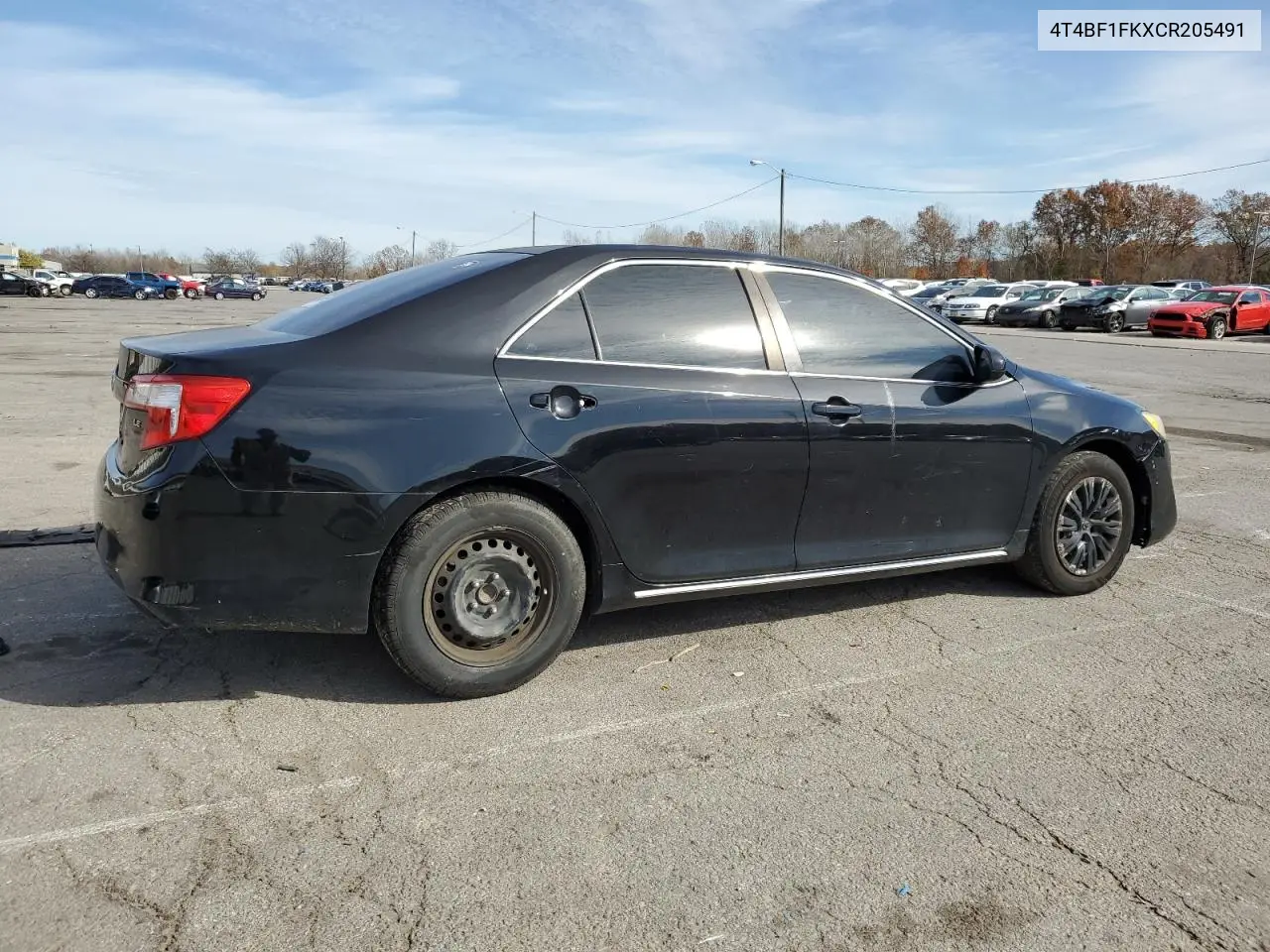 4T4BF1FKXCR205491 2012 Toyota Camry Base