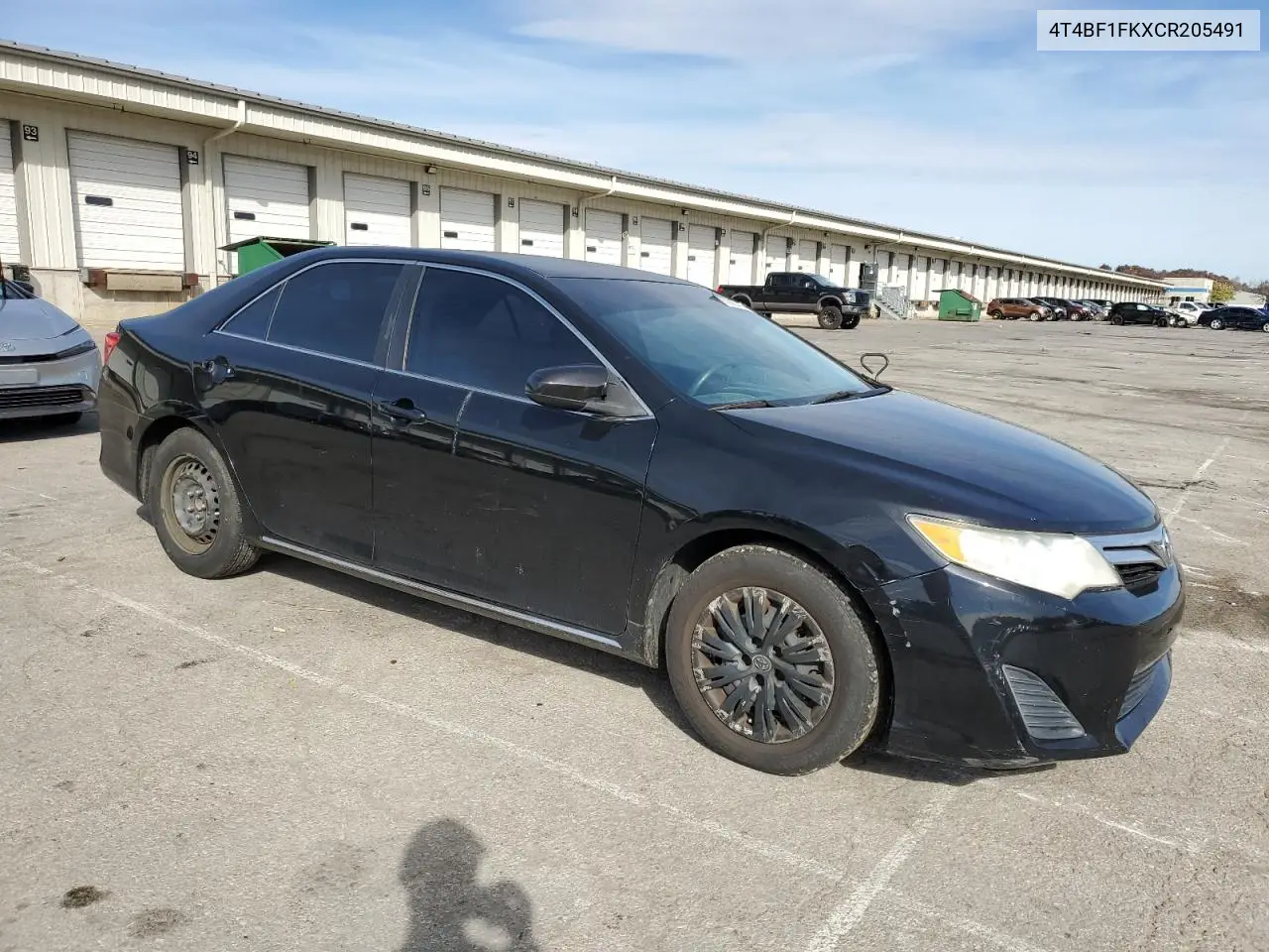 4T4BF1FKXCR205491 2012 Toyota Camry Base