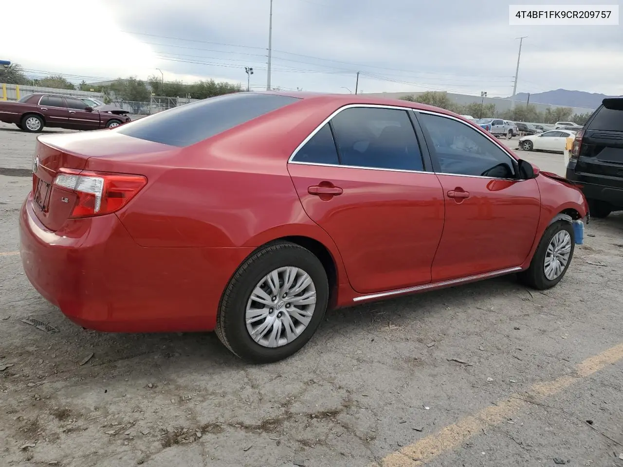 4T4BF1FK9CR209757 2012 Toyota Camry Base