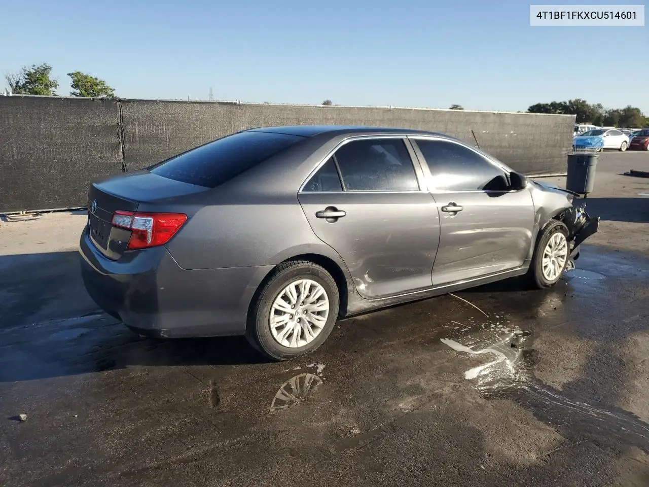 4T1BF1FKXCU514601 2012 Toyota Camry Base