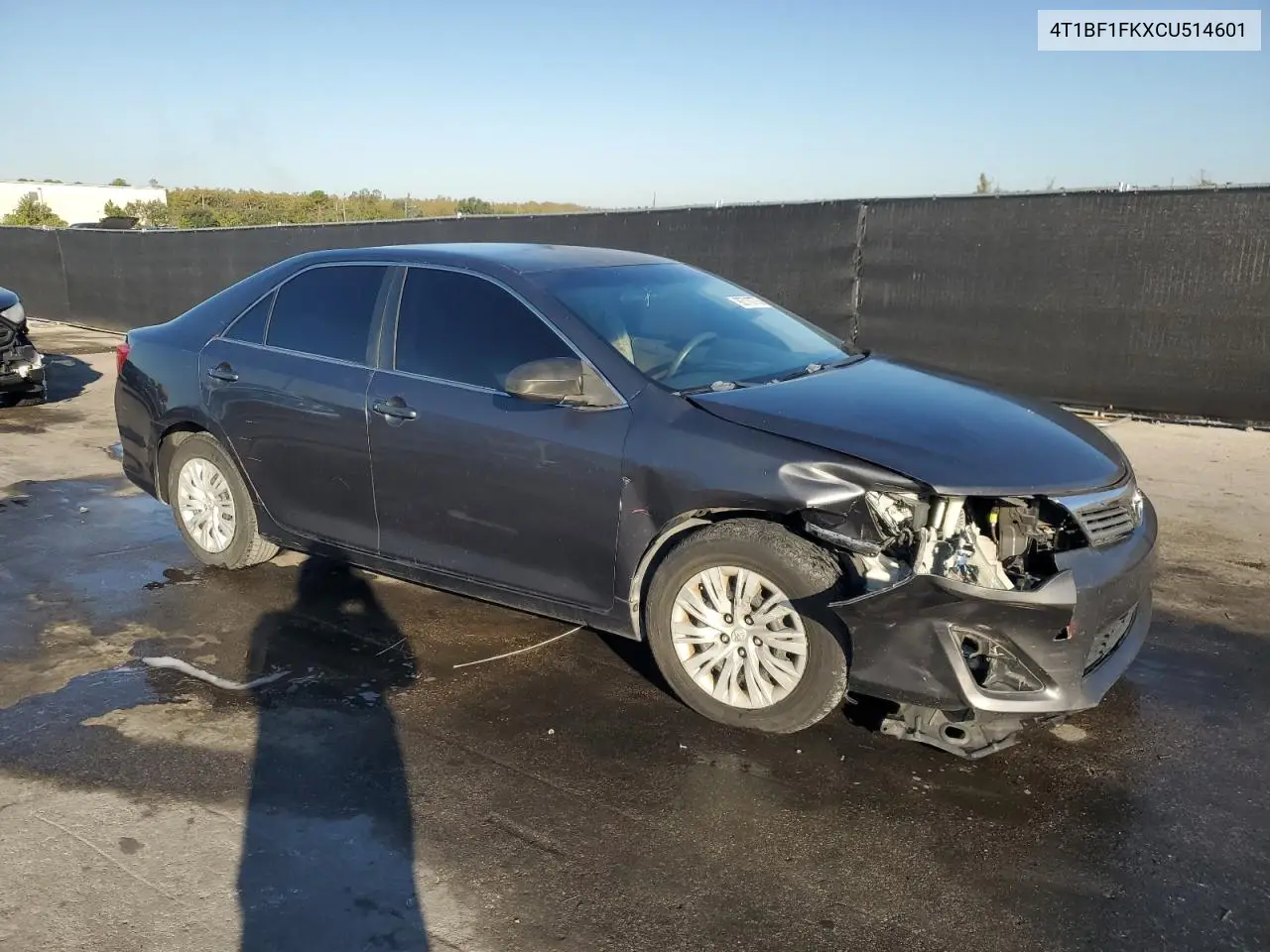 4T1BF1FKXCU514601 2012 Toyota Camry Base