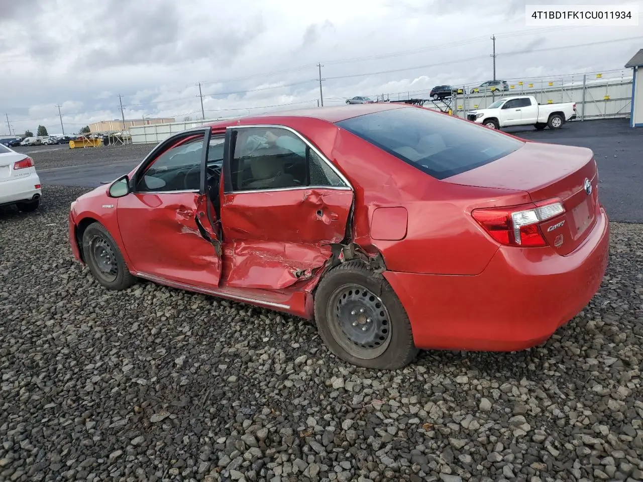 4T1BD1FK1CU011934 2012 Toyota Camry Hybrid