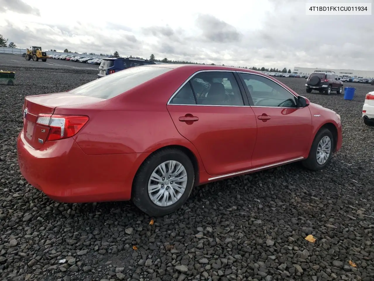 4T1BD1FK1CU011934 2012 Toyota Camry Hybrid