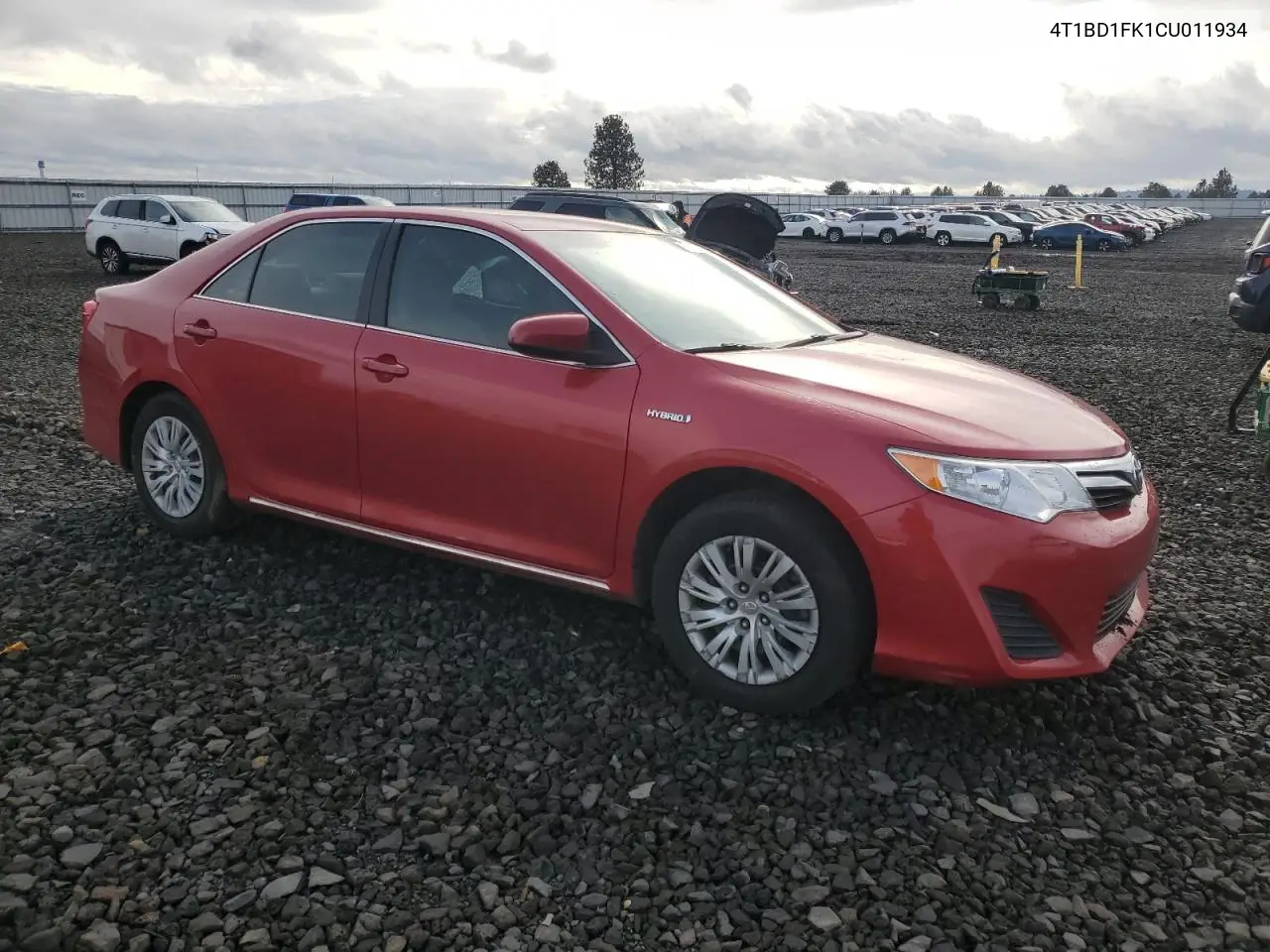 4T1BD1FK1CU011934 2012 Toyota Camry Hybrid