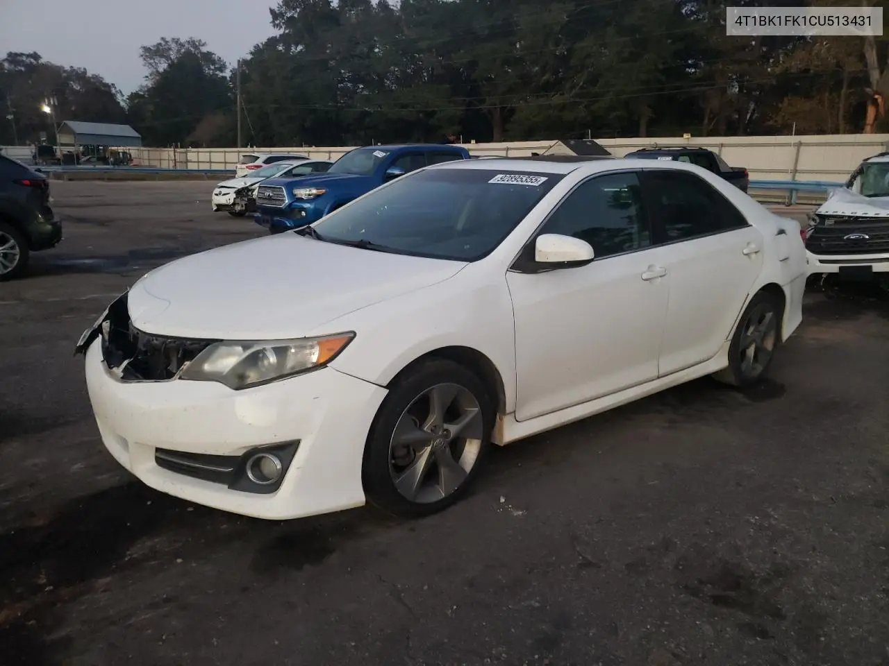 4T1BK1FK1CU513431 2012 Toyota Camry Se