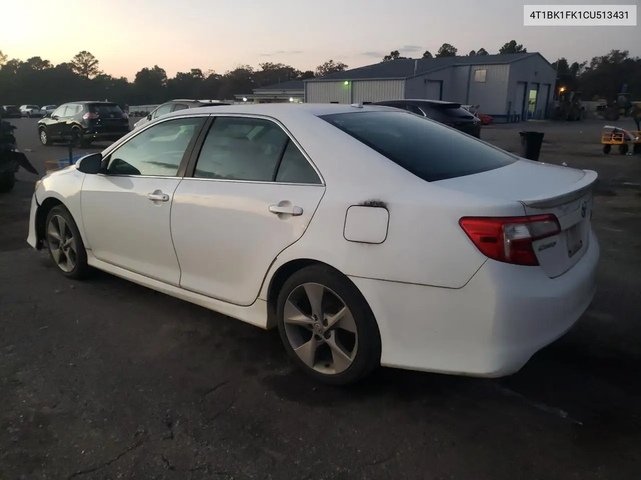 4T1BK1FK1CU513431 2012 Toyota Camry Se