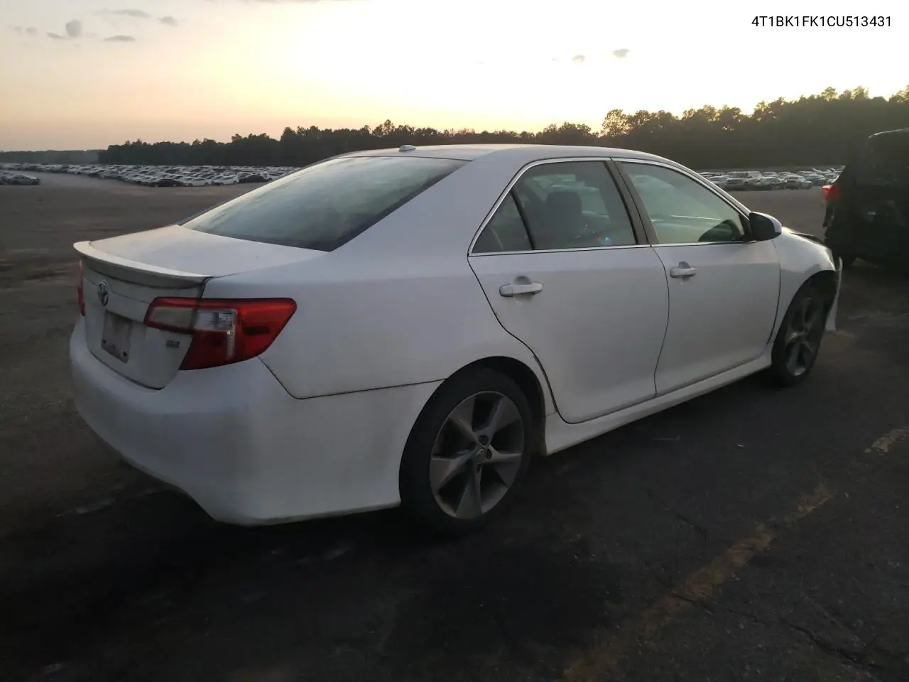 4T1BK1FK1CU513431 2012 Toyota Camry Se