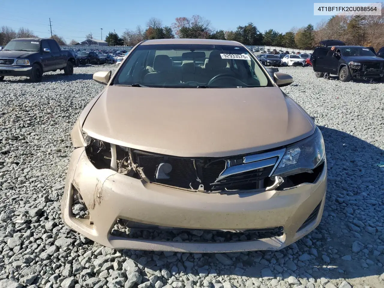 4T1BF1FK2CU088564 2012 Toyota Camry Base