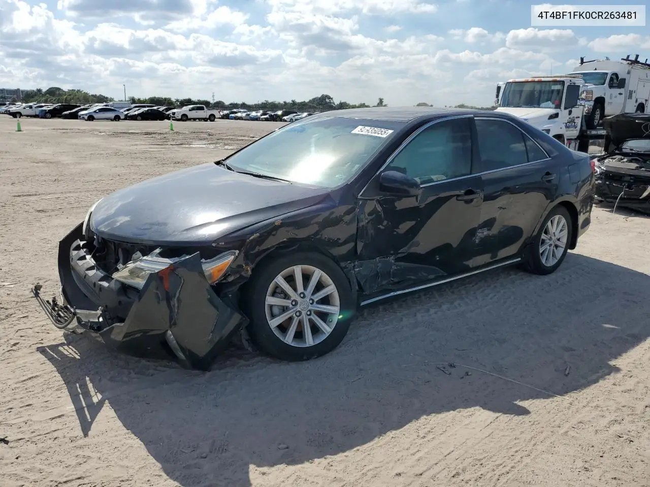 4T4BF1FK0CR263481 2012 Toyota Camry Base