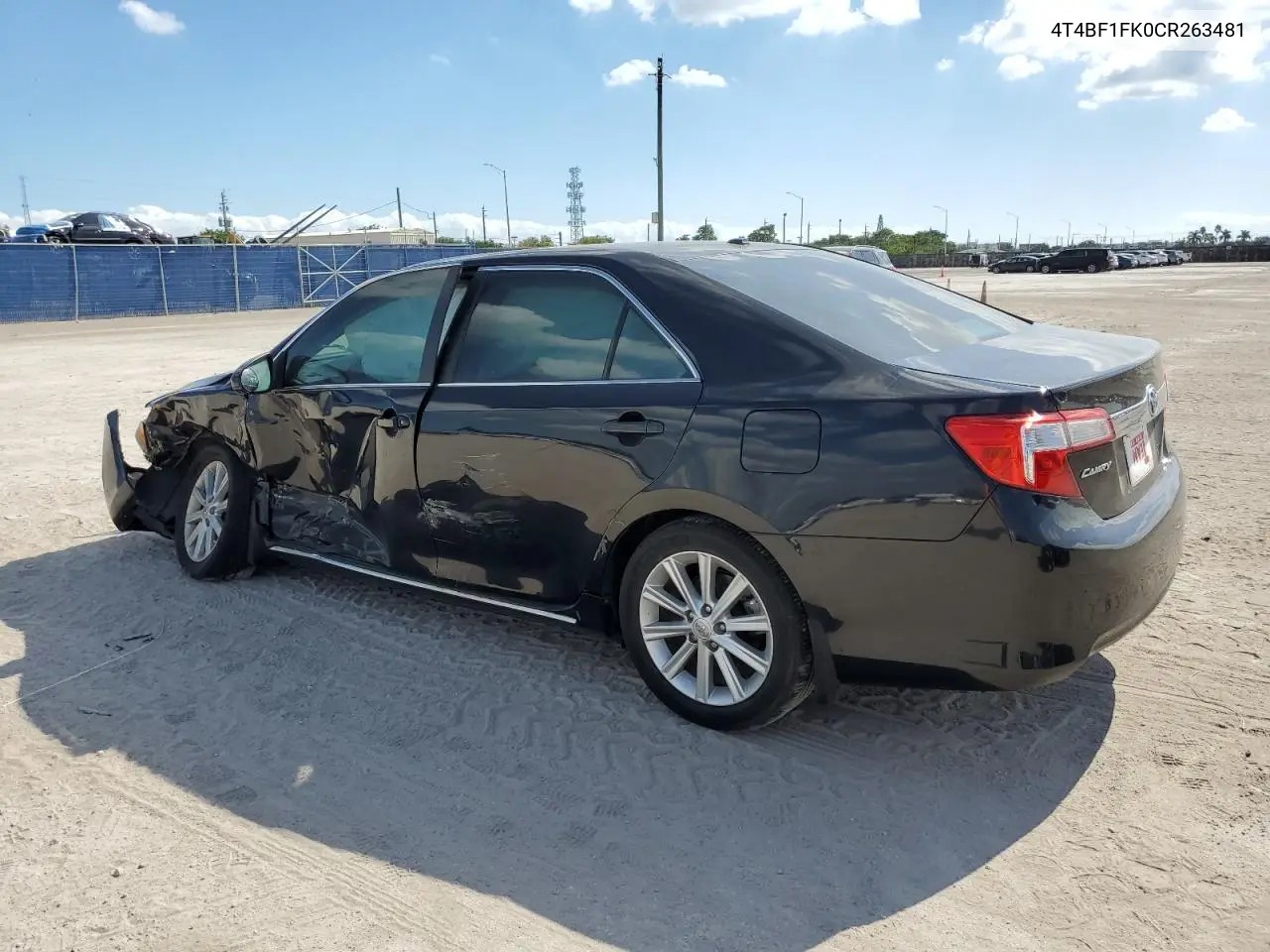 4T4BF1FK0CR263481 2012 Toyota Camry Base