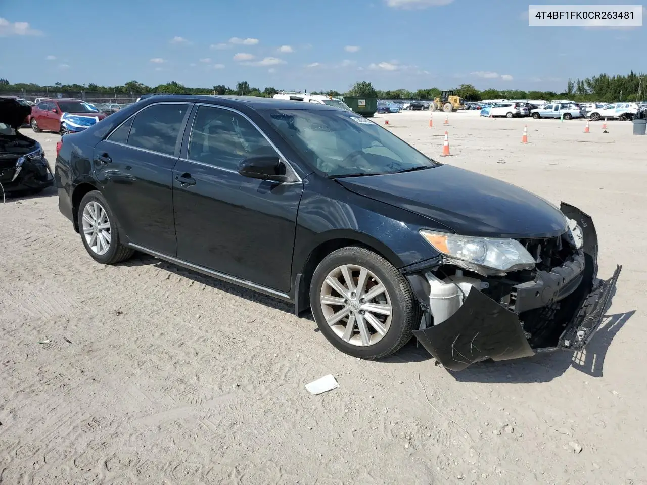 4T4BF1FK0CR263481 2012 Toyota Camry Base