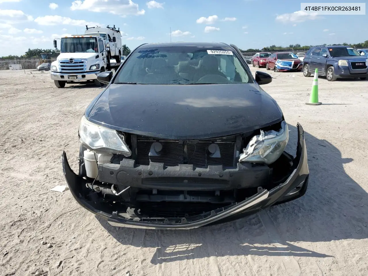 4T4BF1FK0CR263481 2012 Toyota Camry Base