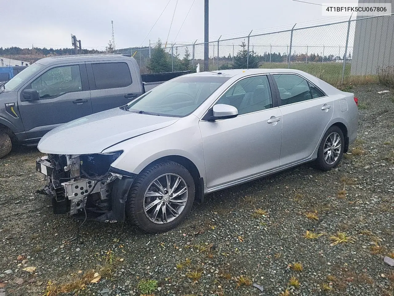 4T1BF1FK5CU067806 2012 Toyota Camry Base