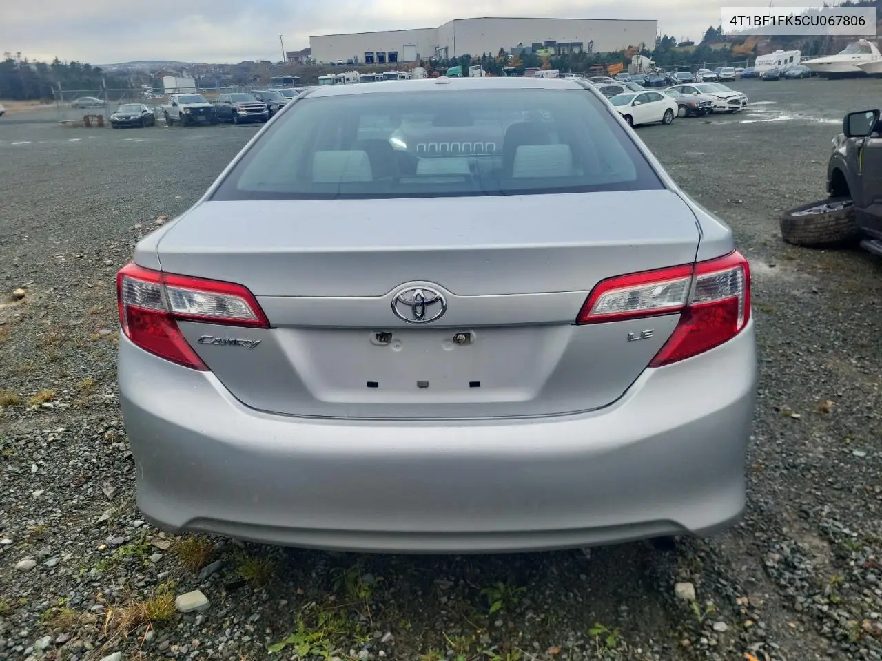 4T1BF1FK5CU067806 2012 Toyota Camry Base
