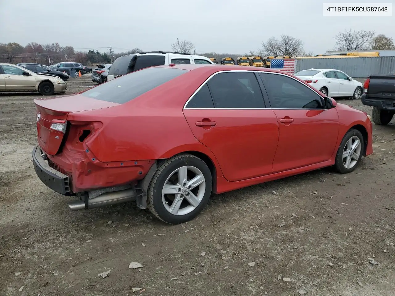 4T1BF1FK5CU587648 2012 Toyota Camry Base