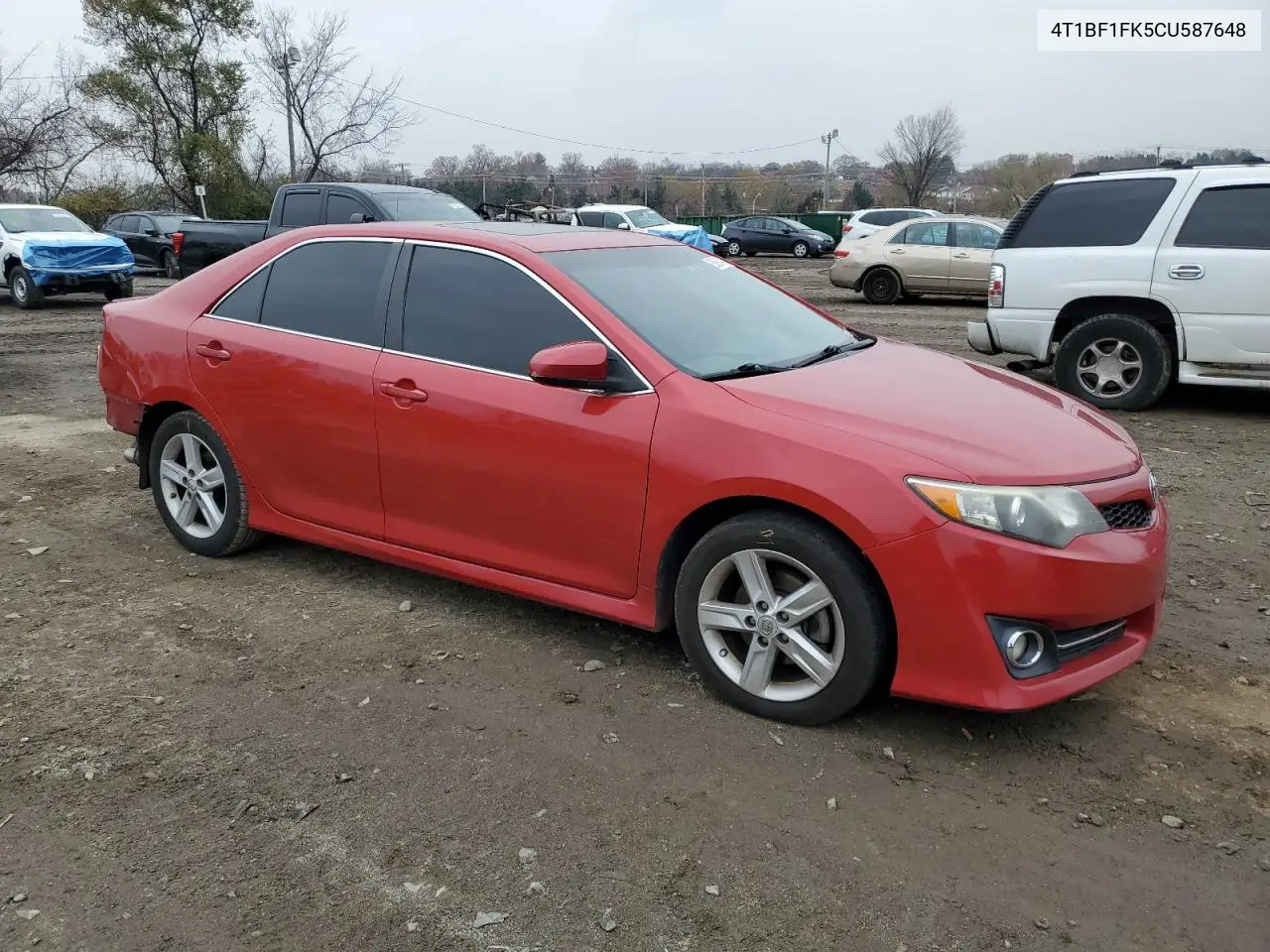4T1BF1FK5CU587648 2012 Toyota Camry Base
