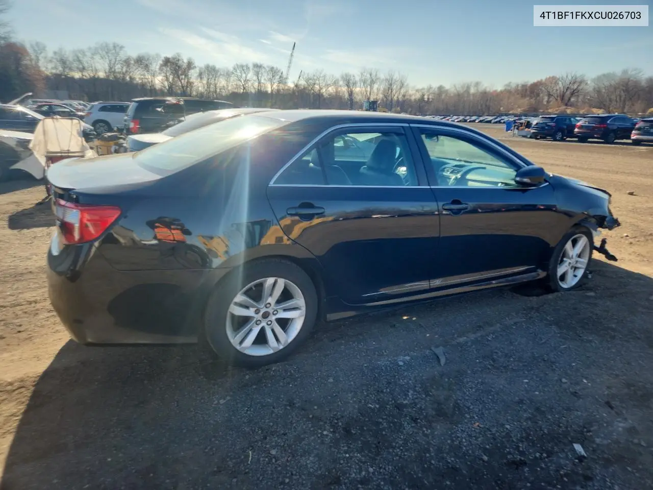 4T1BF1FKXCU026703 2012 Toyota Camry Base