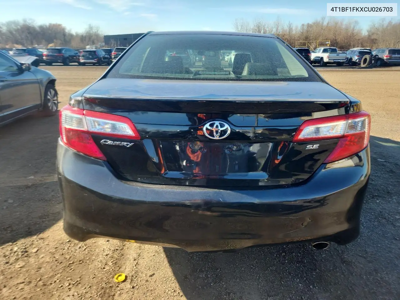 4T1BF1FKXCU026703 2012 Toyota Camry Base