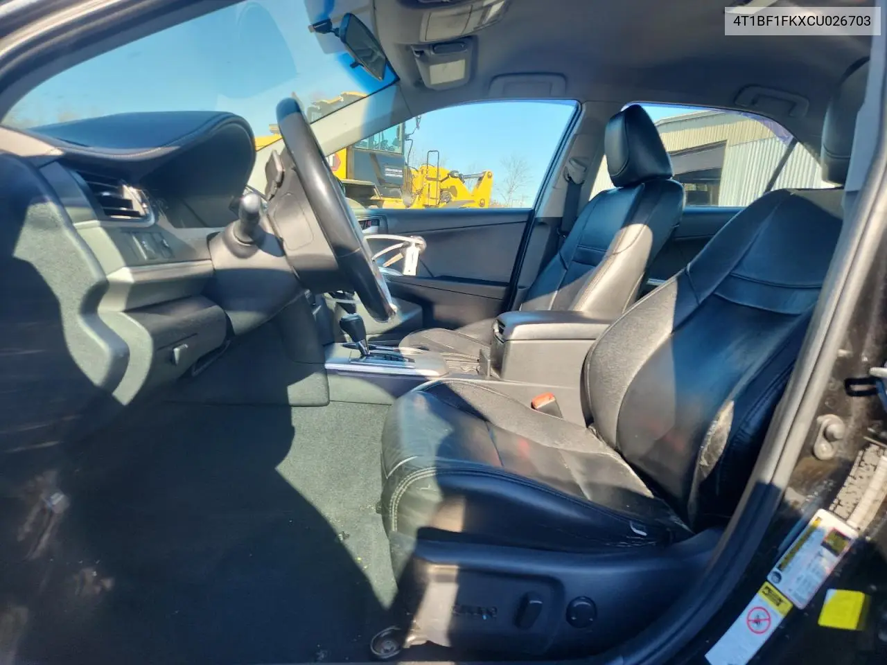 4T1BF1FKXCU026703 2012 Toyota Camry Base