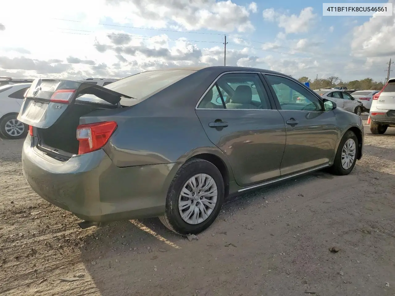 4T1BF1FK8CU546561 2012 Toyota Camry Base