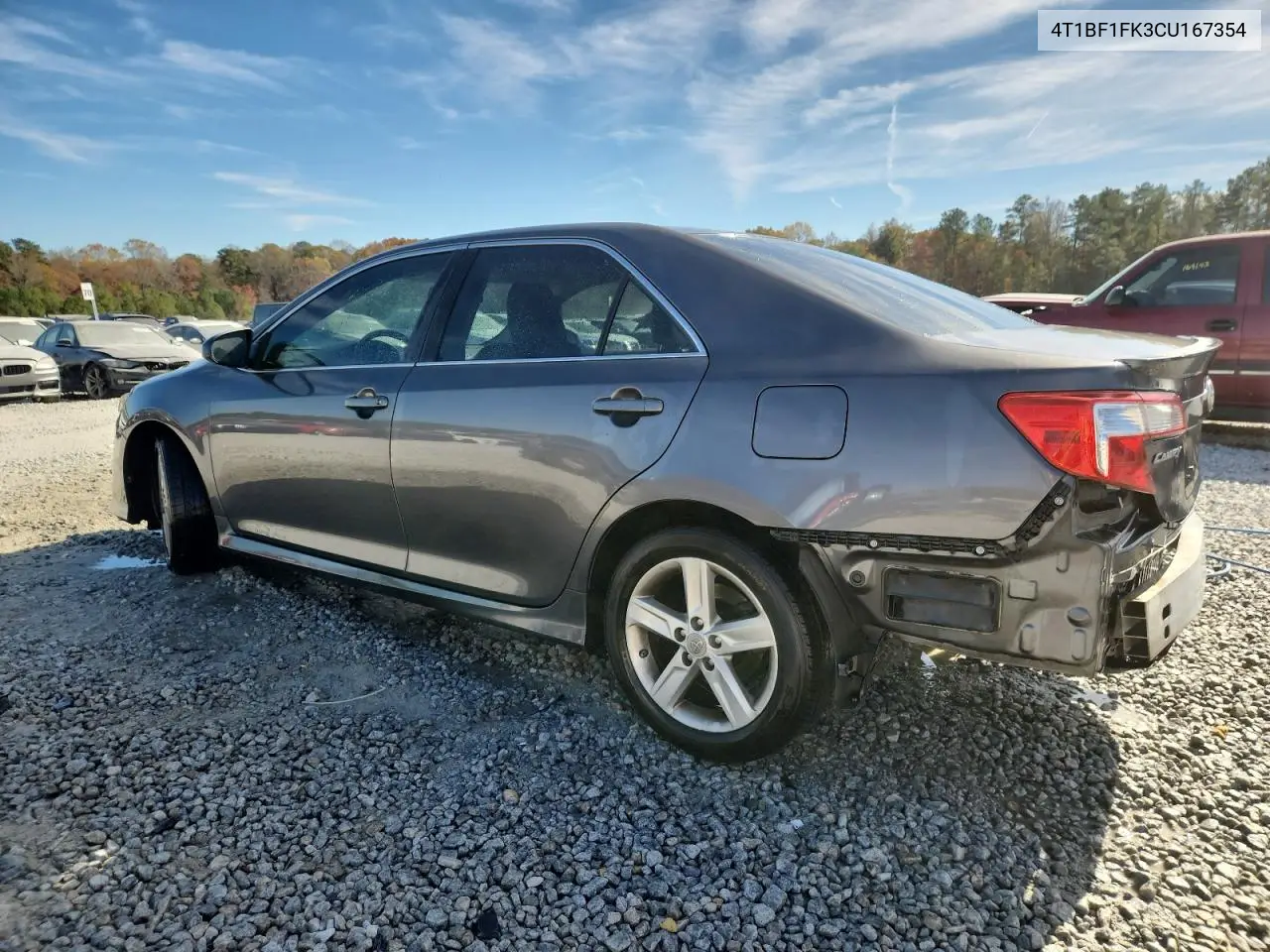 4T1BF1FK3CU167354 2012 Toyota Camry Base