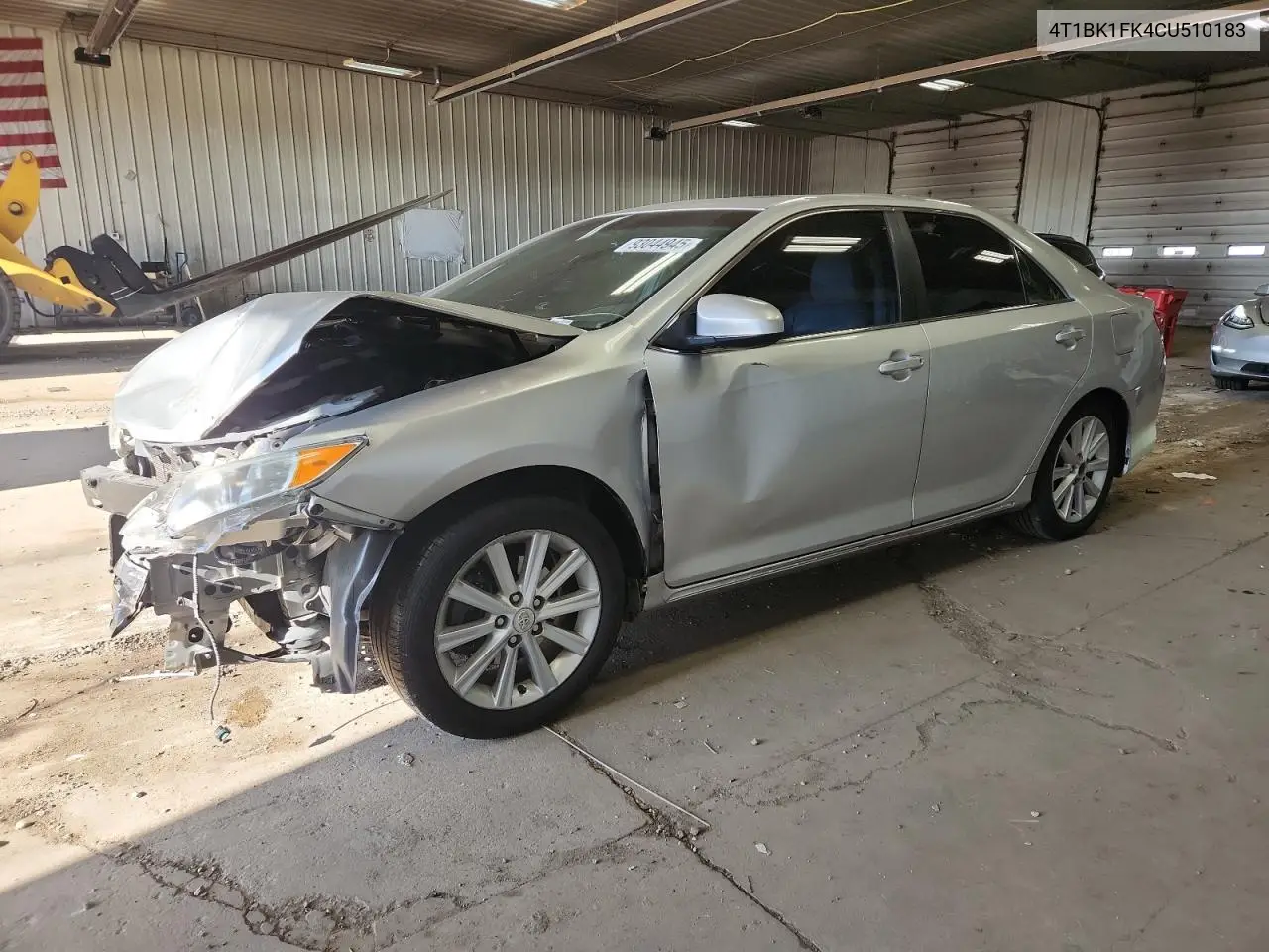 4T1BK1FK4CU510183 2012 Toyota Camry Se