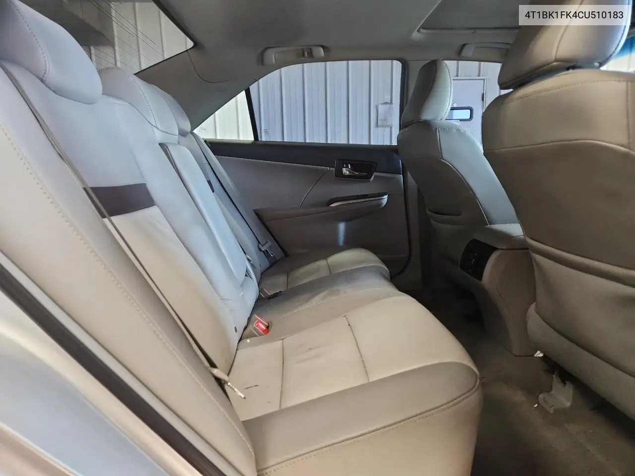 4T1BK1FK4CU510183 2012 Toyota Camry Se