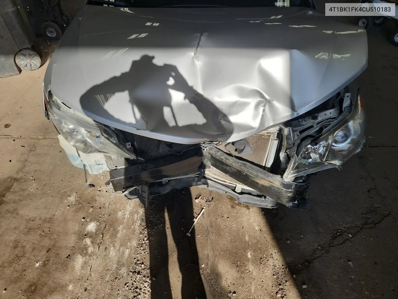 4T1BK1FK4CU510183 2012 Toyota Camry Se