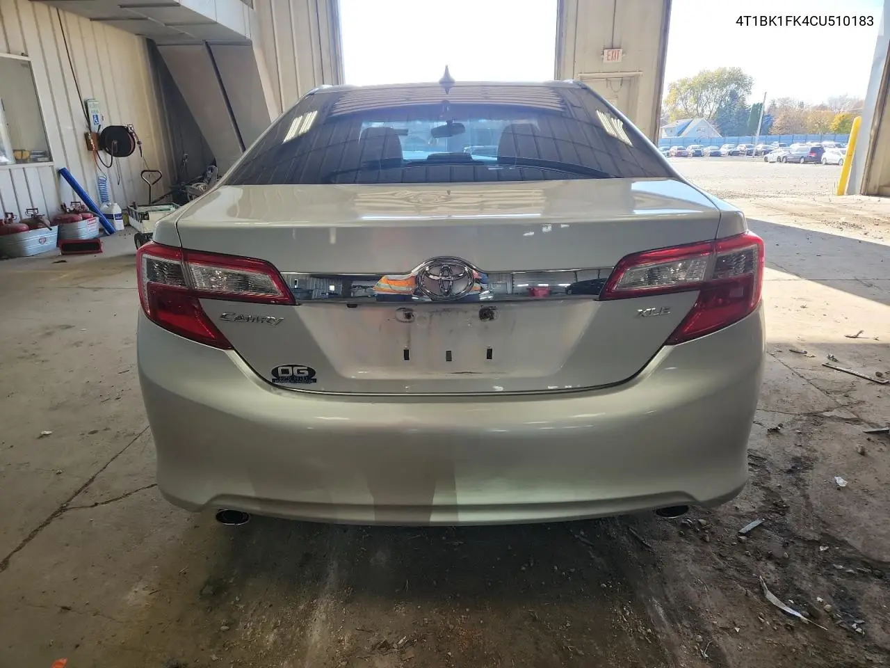 4T1BK1FK4CU510183 2012 Toyota Camry Se