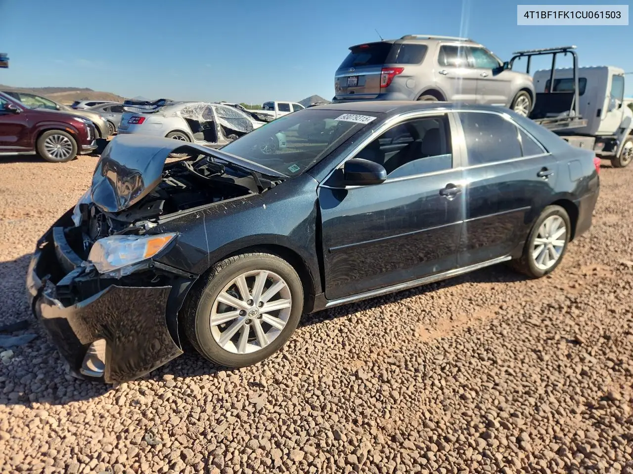 4T1BF1FK1CU061503 2012 Toyota Camry Base
