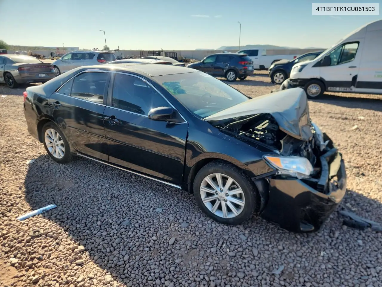 4T1BF1FK1CU061503 2012 Toyota Camry Base