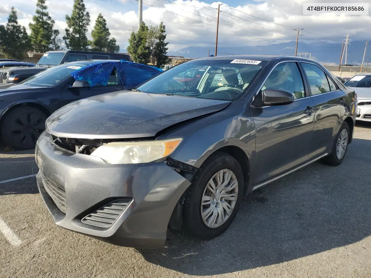 4T4BF1FK0CR185686 2012 Toyota Camry Base