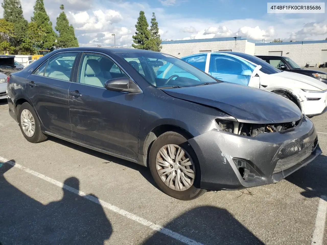 4T4BF1FK0CR185686 2012 Toyota Camry Base