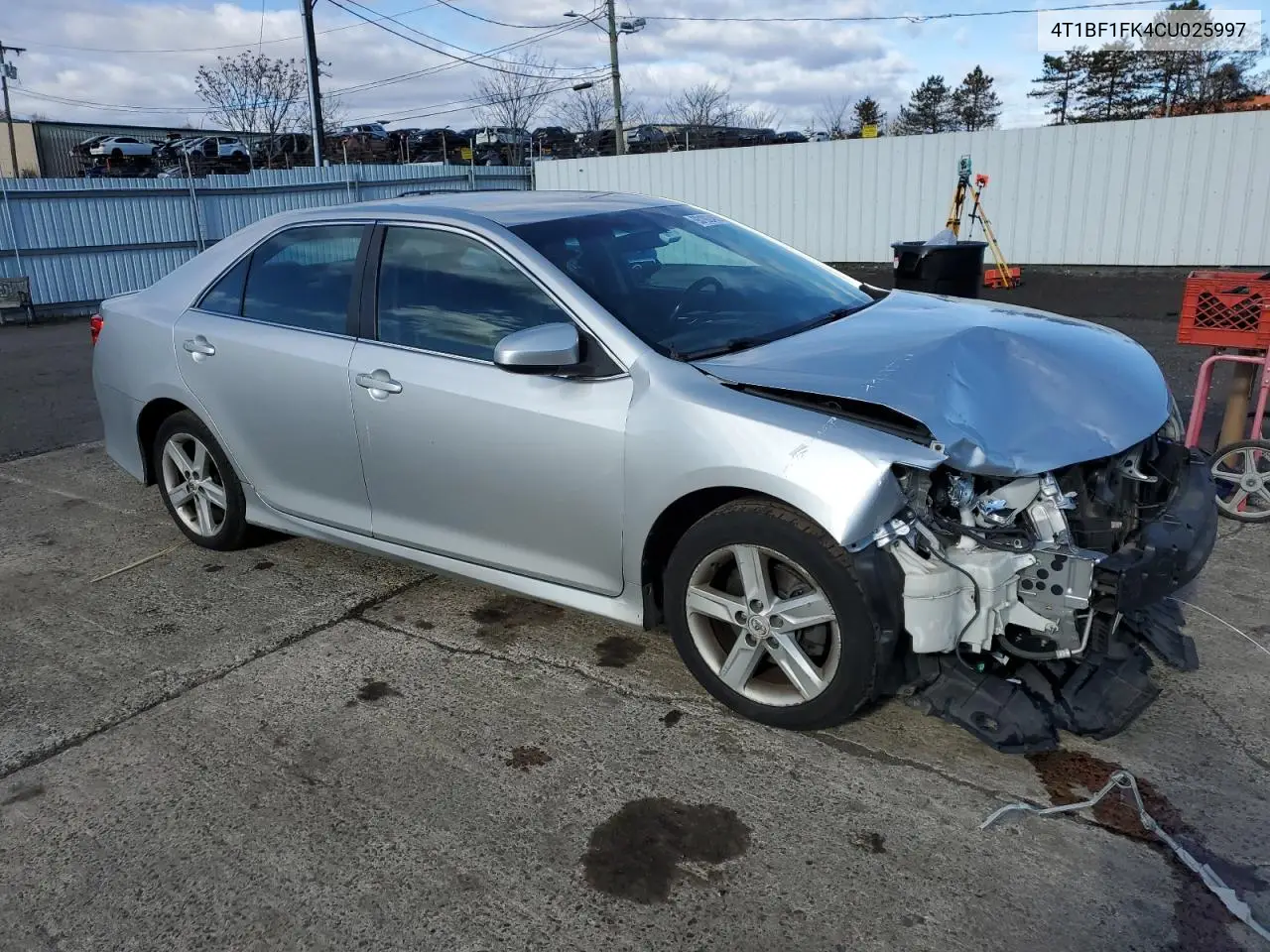 4T1BF1FK4CU025997 2012 Toyota Camry Base