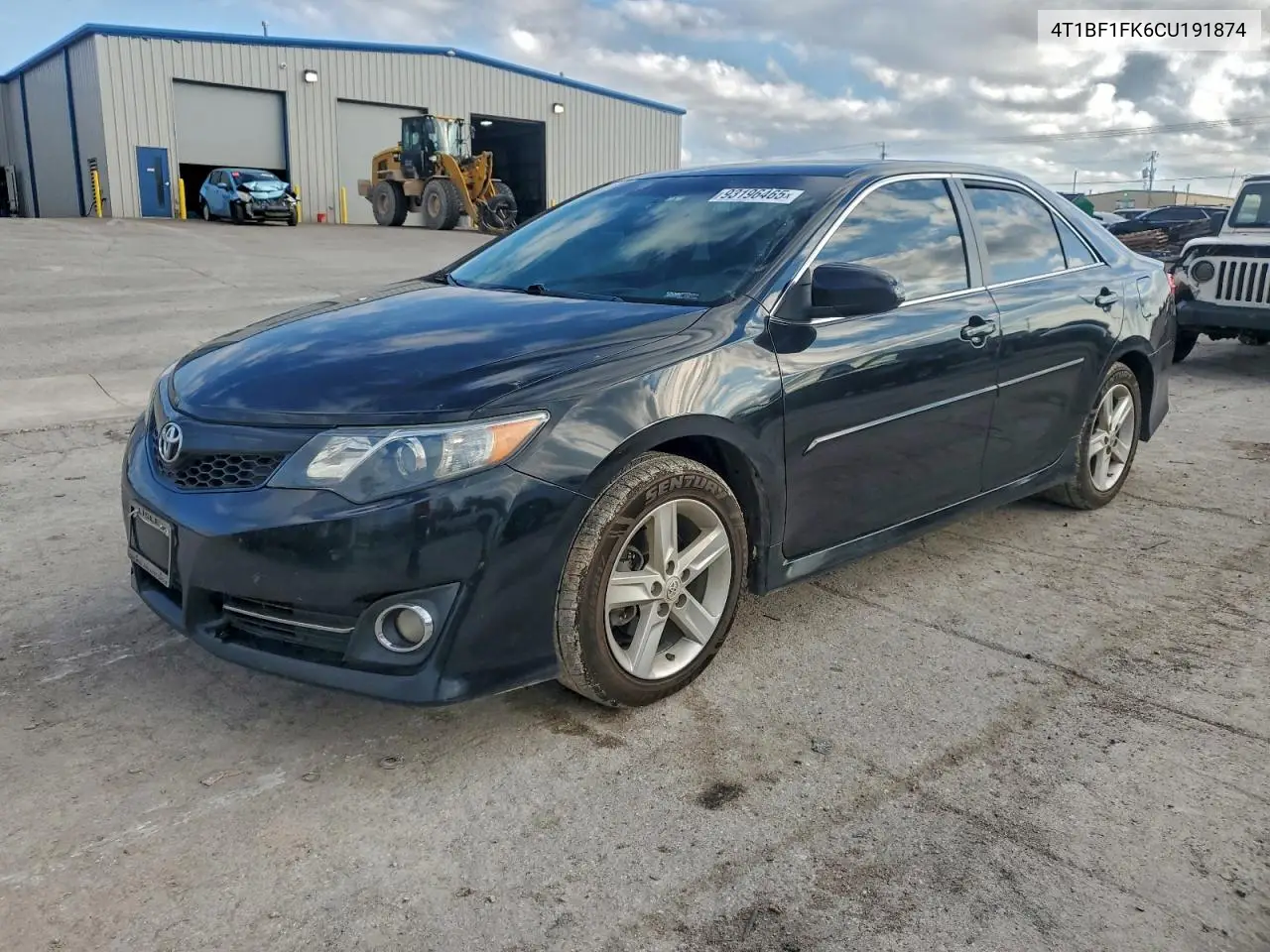 4T1BF1FK6CU191874 2012 Toyota Camry Base