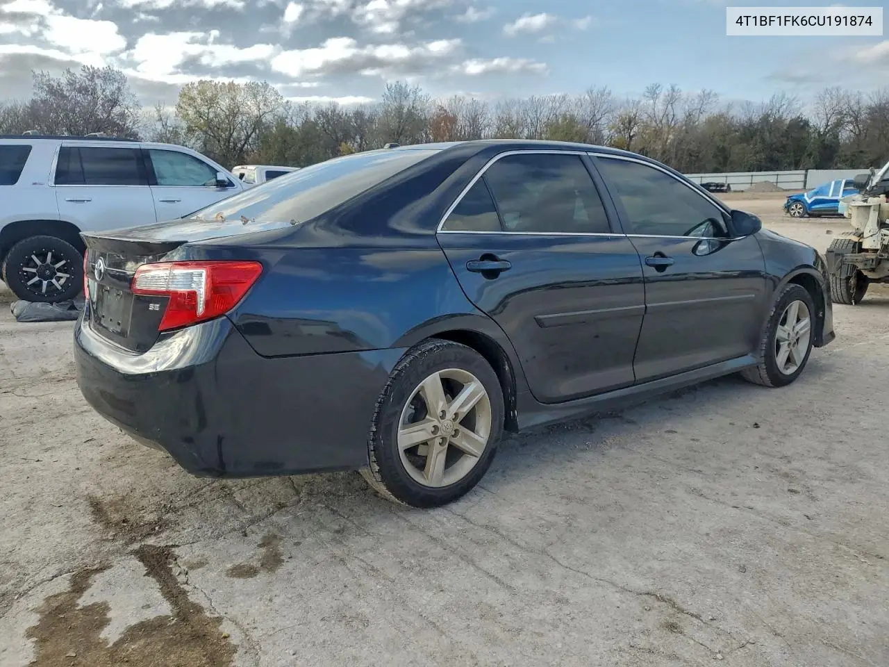 4T1BF1FK6CU191874 2012 Toyota Camry Base