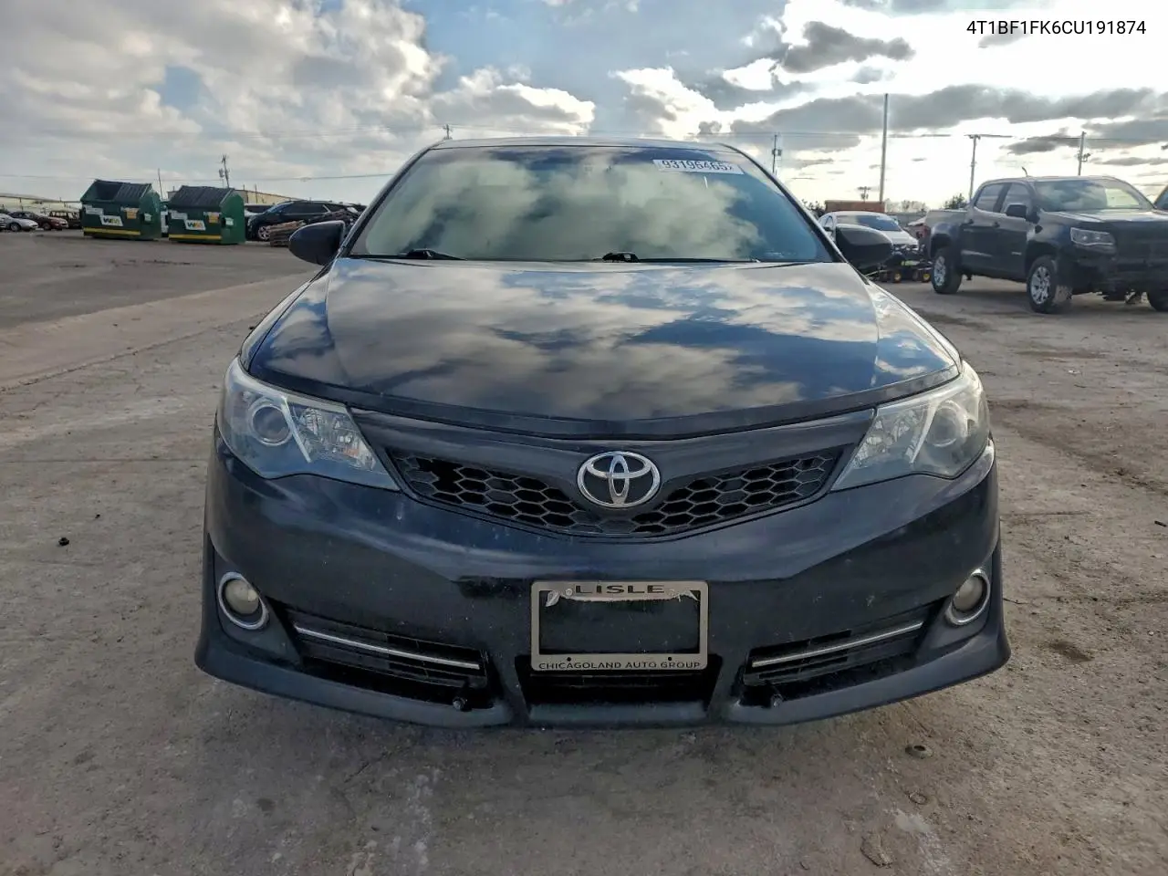 4T1BF1FK6CU191874 2012 Toyota Camry Base