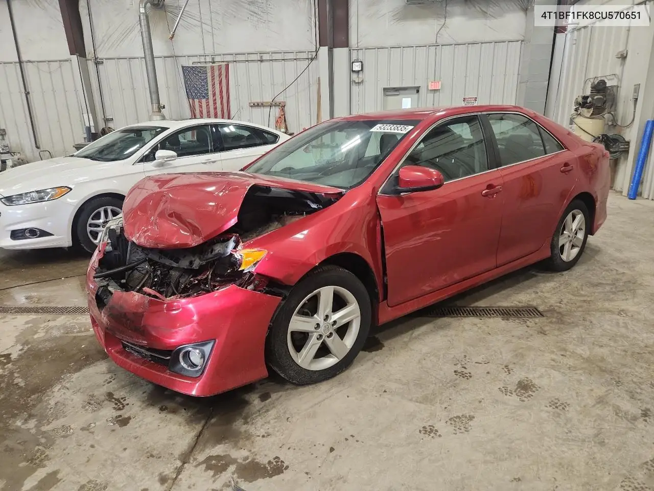 4T1BF1FK8CU570651 2012 Toyota Camry Base