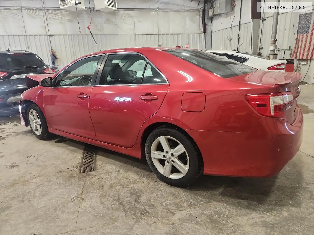 4T1BF1FK8CU570651 2012 Toyota Camry Base